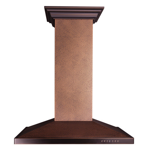 ZLINE Kitchen and Bath 36" 400 CFM Ducted Island Range Hood & Reviews